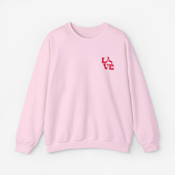 Dachshund Sweatshirt for Women - Dachshund Love Sweatshirt